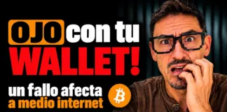 Bitcoin: OJO con tu WALLET, un fallo afecta a medio internet 🚨