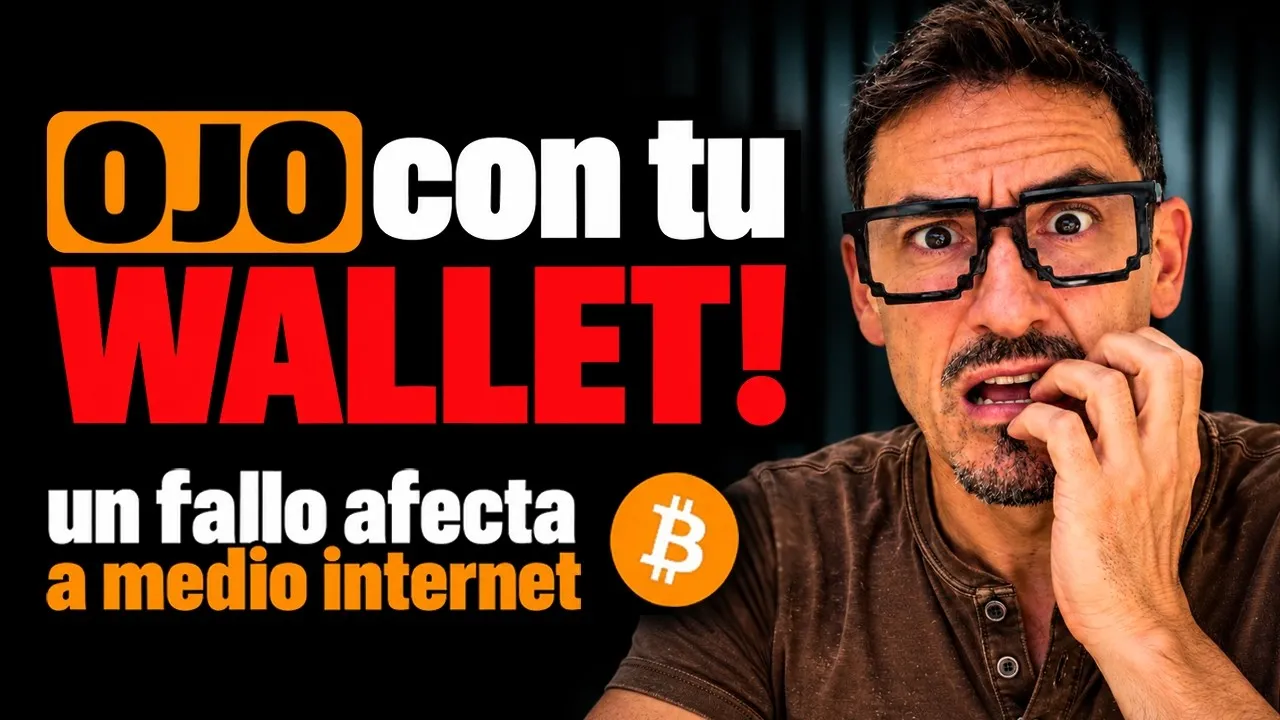 Bitcoin: OJO con tu WALLET, un fallo afecta a medio internet 🚨 Bitcoin: OJO con tu WALLET, un fallo afecta a medio internet 🚨