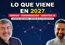 Valentín Santamaría: ley GENIUS, tokenización e IA en 2027 Cripto en 2027: ley GENIUS, tokenización e IA | Valentín Santamaría