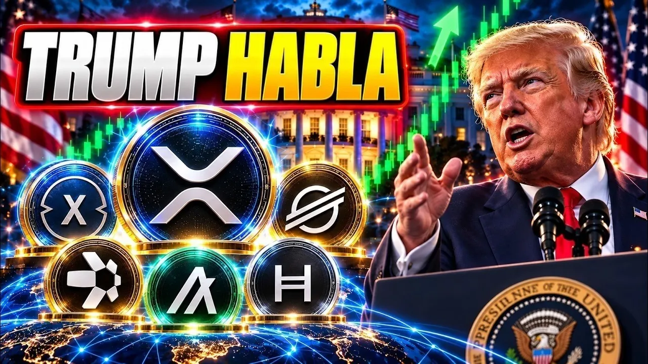 🔥 TRUMP HABLA EN DIRECTO: TODO PUEDE CAMBIAR HOY PARA XRP Y LAS ALTCOINS 🔥 TRUMP HABLA EN DIRECTO: TODO PUEDE CAMBIAR HOY PARA XRP Y LAS ALTCOINS