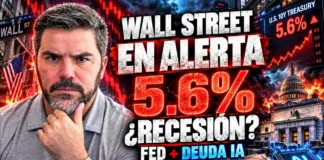 🚨 WALL STREET EN ALERTA: BONOS al 5.6%, ¿RECESIÓN? FED y Deuda IA