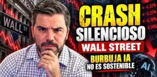🚨 WALL STREET ESTÁ EN UNA BURBUJA: El Crash Silencioso Ya Comenzó