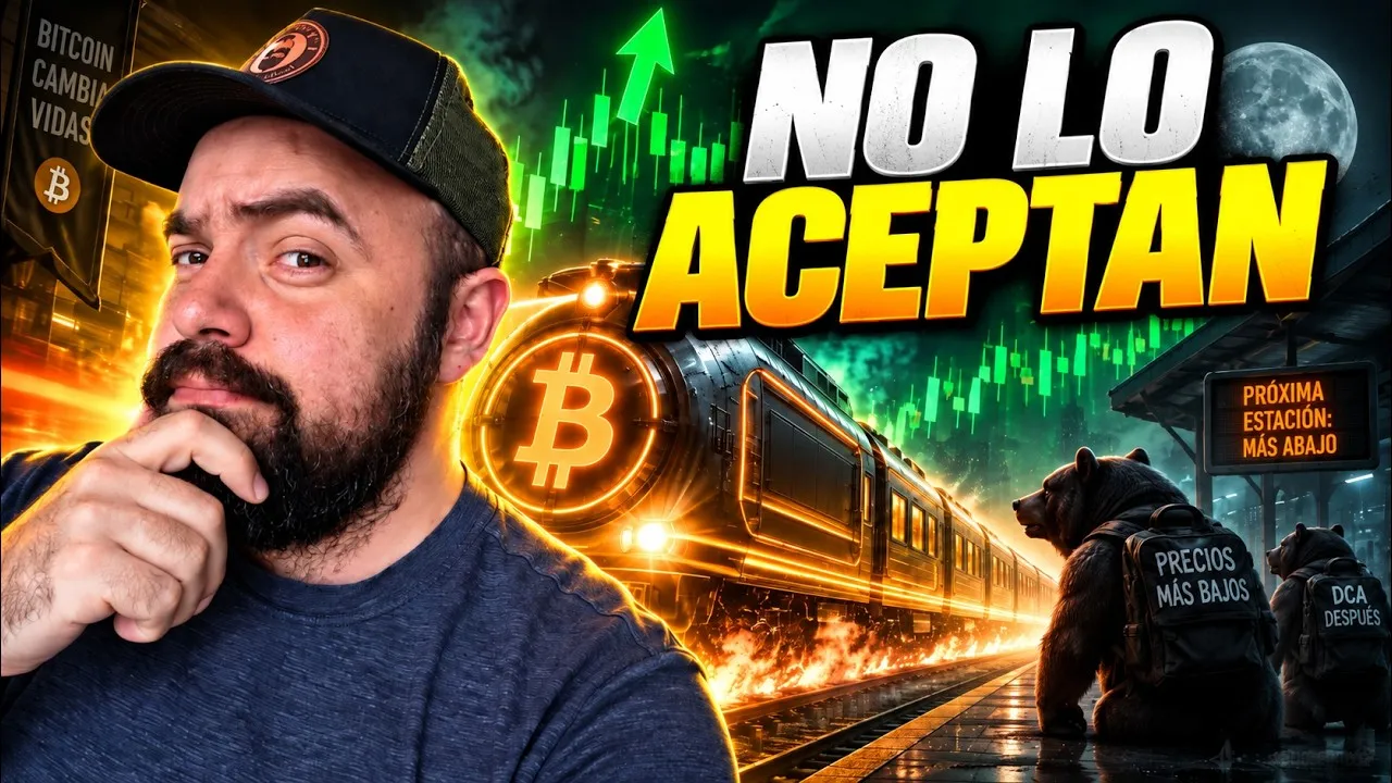 🛑 EL TREN LOS DEJÓ: Bitcoin iniciando el Bull …Los Osos Buscando el Suelo 🛑 EL TREN LOS DEJÓ: Bitcoin iniciando el Bull …Los Osos Buscando el Suelo