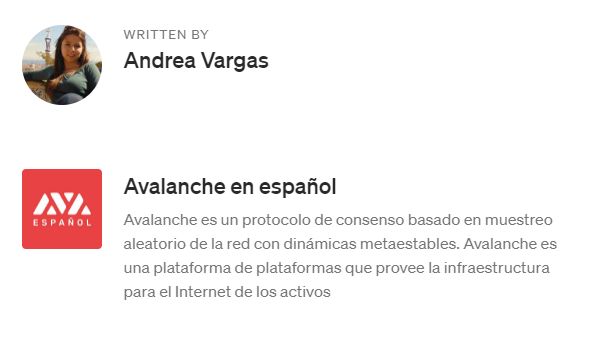 AVALANCHE